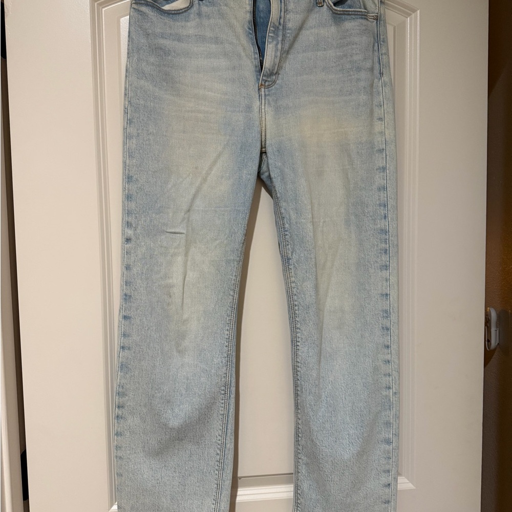 Black Orchid Denim Light Blue Straight Leg Jeans